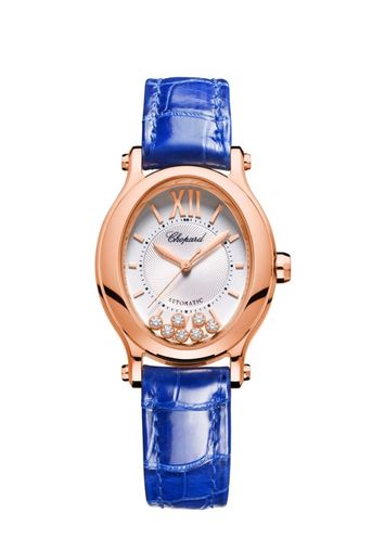Chopard Happy Sport Oval Ethical Rose Gold  & Diamonds Ladies Watch - Premium Luxury Product