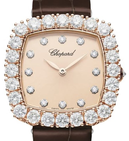 Chopard L’Heure Du Diamant 18K Rose Gold & Diamonds Ladies Watch - Premium Luxury Product