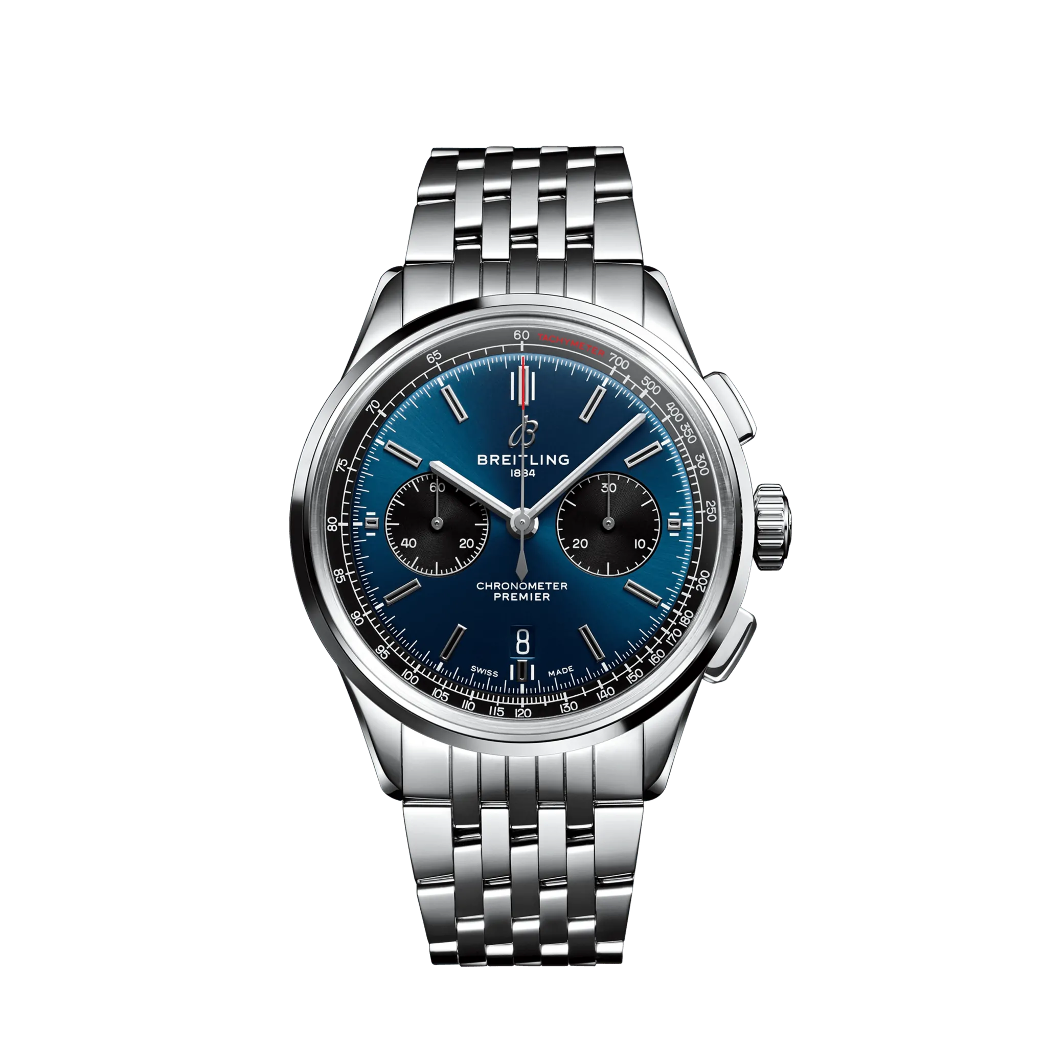 Breitling Premier B01 Chronograph 42 Stainless Steel Men's Watch - Premium Luxury Product