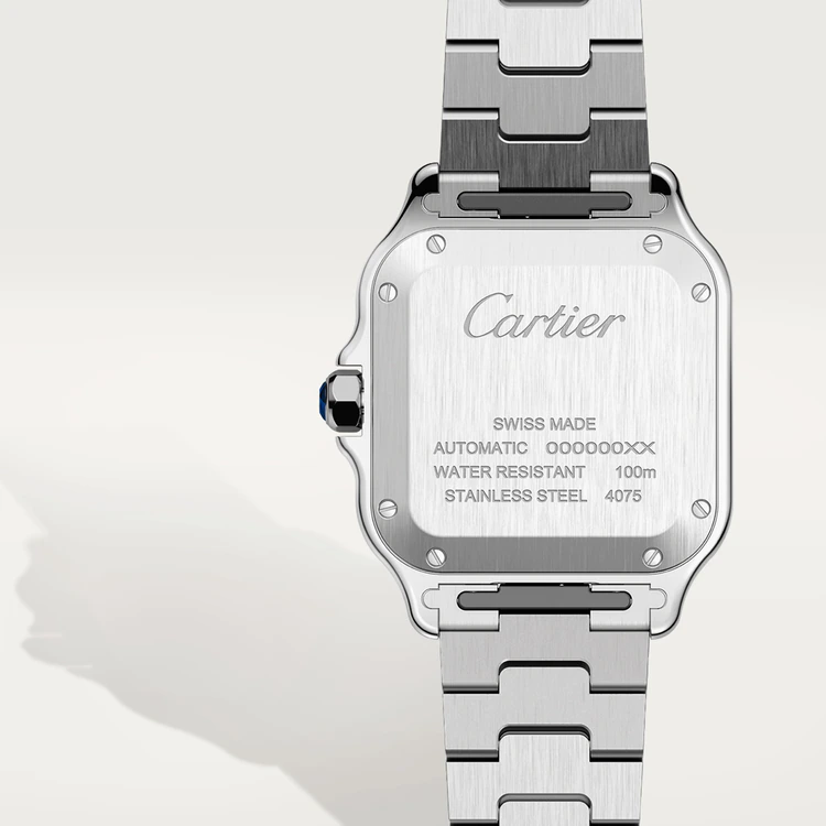 Cartier Santos Stainless Steel Men's Watch - Premium Luxury Product