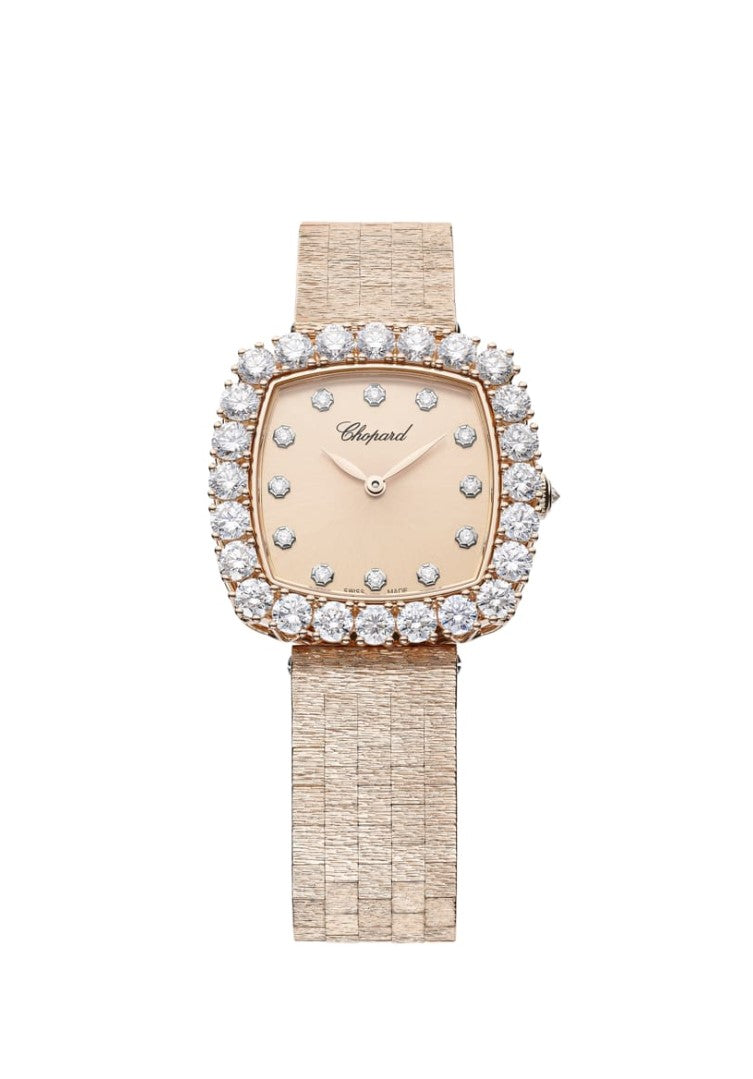 Chopard L’Heure Du Diamant 18K Rose Gold & Diamonds Ladies Watch