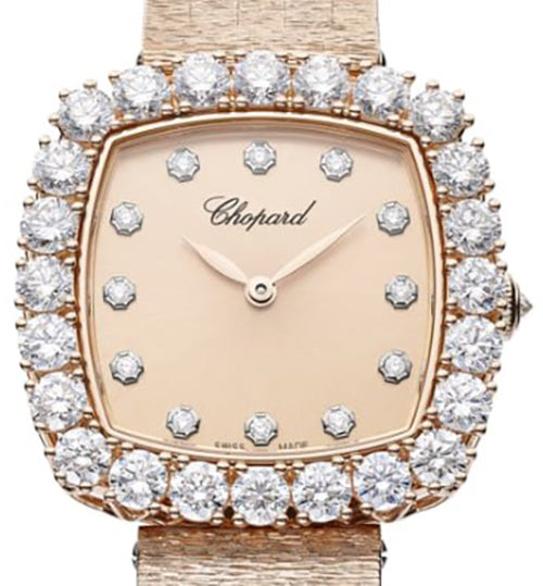 Chopard L’Heure Du Diamant 18K Rose Gold & Diamonds Ladies Watch - Premium Luxury Product