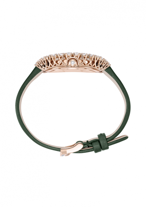 Chopard L’Heure Du Diamant Vintage Oval 18K Rose Gold & Diamonds Ladies Watch