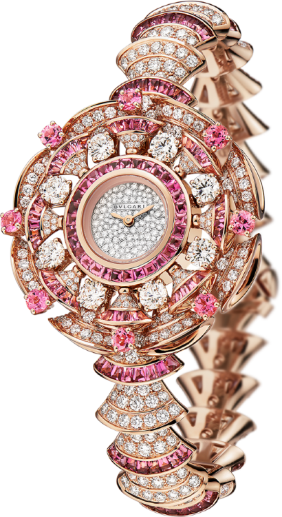 Bvlgari Diva's Dream 18 kt Rose Gold Diamonds Lady's Watch - Premium Luxury Product