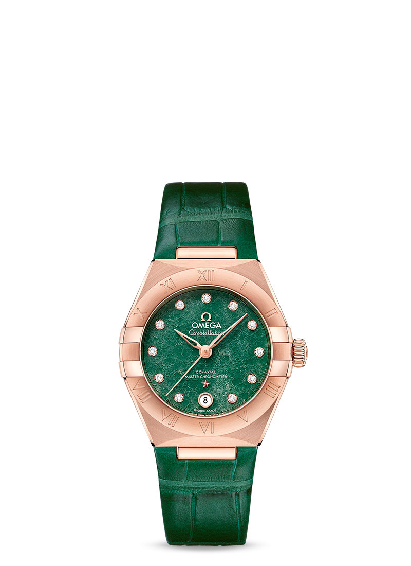 Omega Constellation Co-Axial Master Chronometer Sedna™ Gold & Diamonds Lady’s Watch - Premium Luxury Product