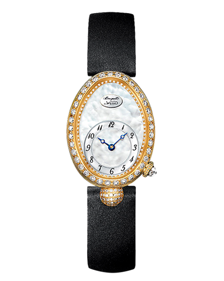Breguet Reine de Naples 18K Yellow Gold & Diamonds Ladies Watch - Premium Luxury Product