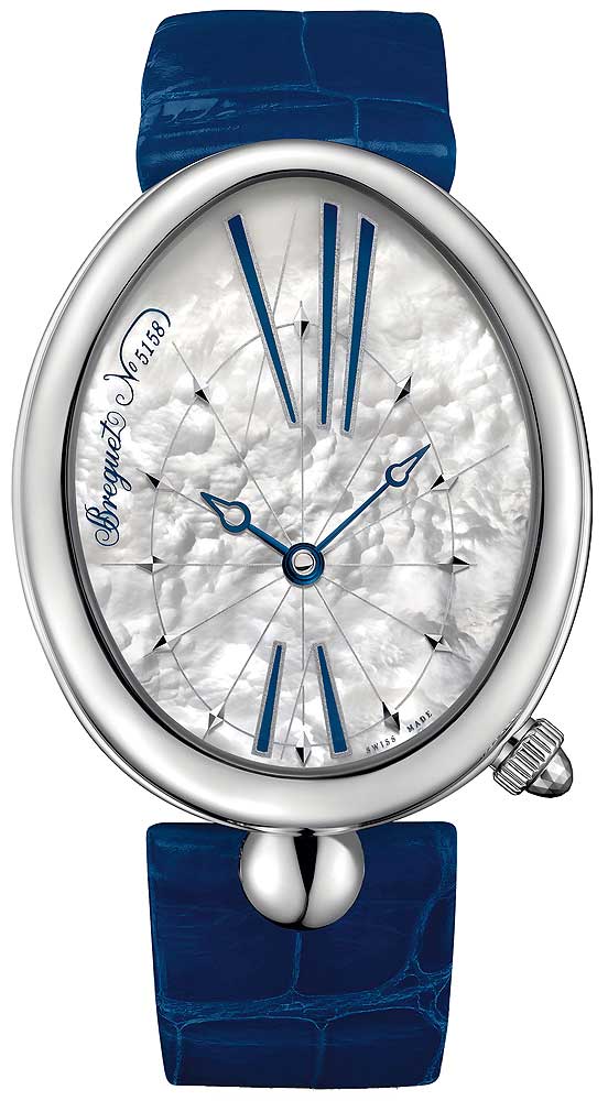 Breguet Reine De Naples 8967 Stainless Steel Ladies Watch - Premium Luxury Product