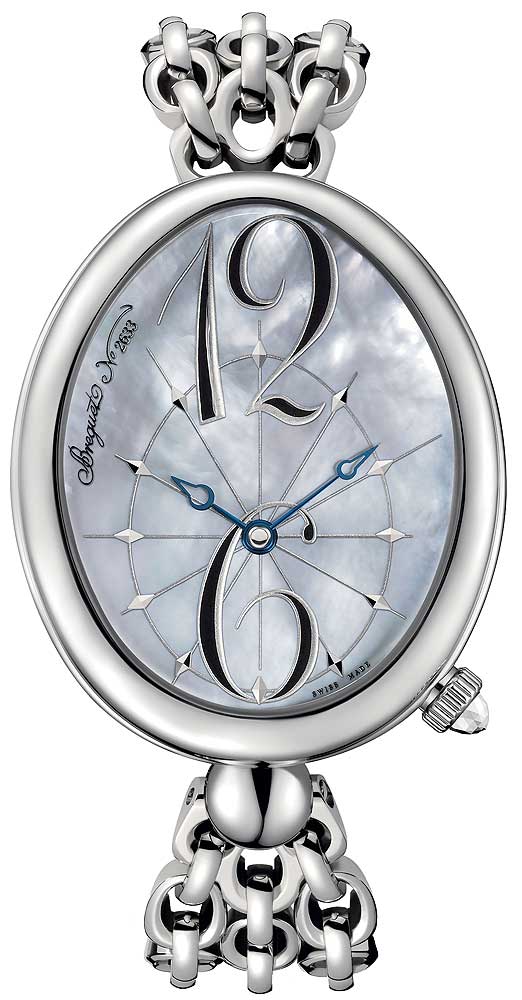 Breguet Reine De Naples 8967 Stainless Steel Ladies Watch - Premium Luxury Product