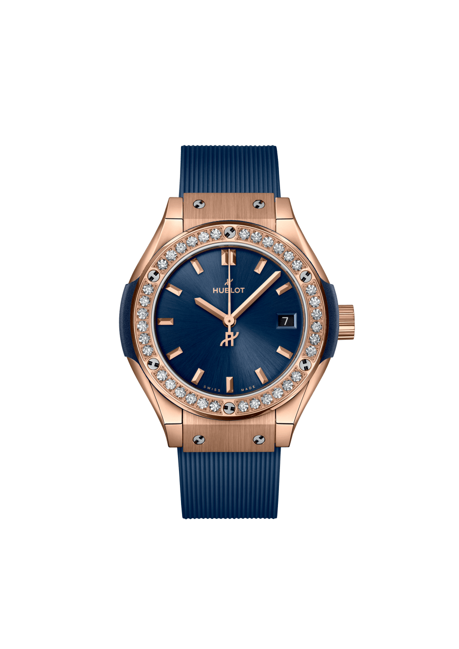 Hublot Classic Fusion 18K King gold & Diamonds Unisex Watch - Premium Luxury Product