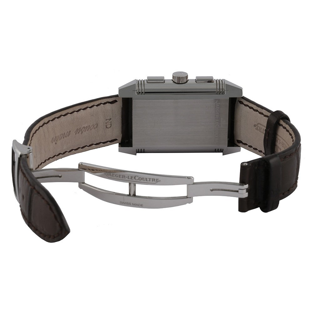 Jaeger-LeCoultre Reverso Grande GMT Stainless steel Men's Watch - Premium Luxury Product