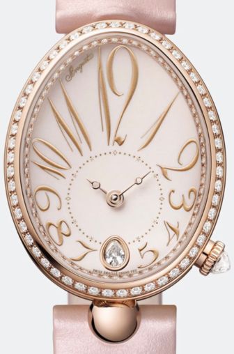 Breguet Reine de Naples 18K Rose Gold & Diamonds Lady's Watch - Premium Luxury Product