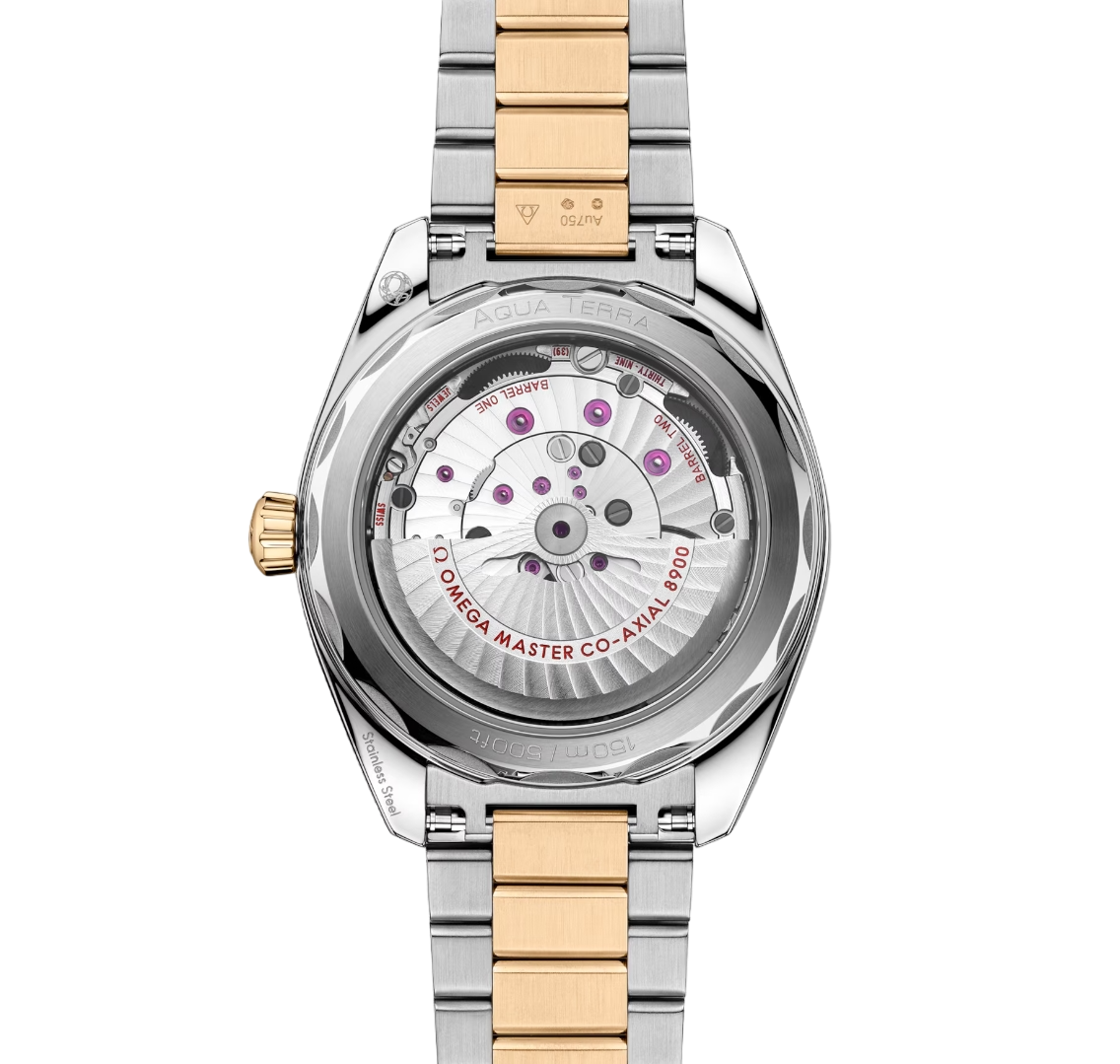 Omega Seamaster Aqua Terra Stainless steel & Moonshine™ gold Men's Watch - Premium Luxury Product