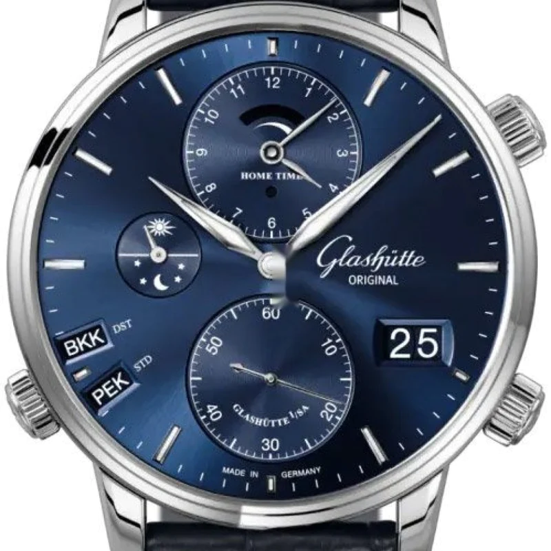 Glashutte Original Senator Cosmopolite Stainless steel Men's Watch