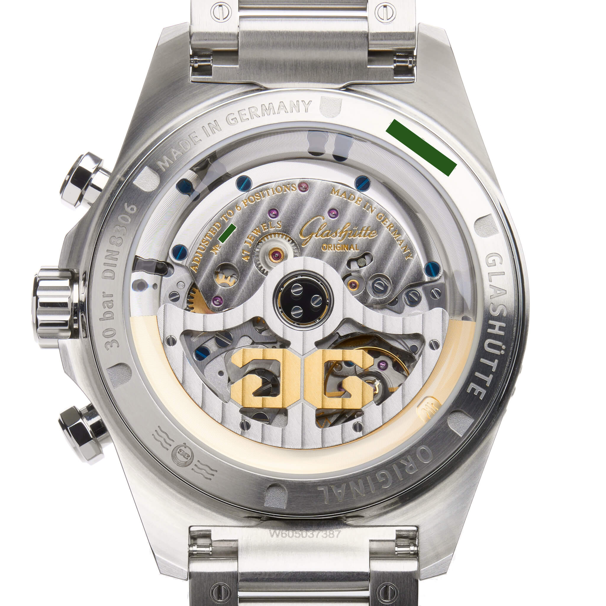 Glashutte Original Spezialist SeaQ Chronograph Stainless steel Men's Watch - Premium Luxury Product