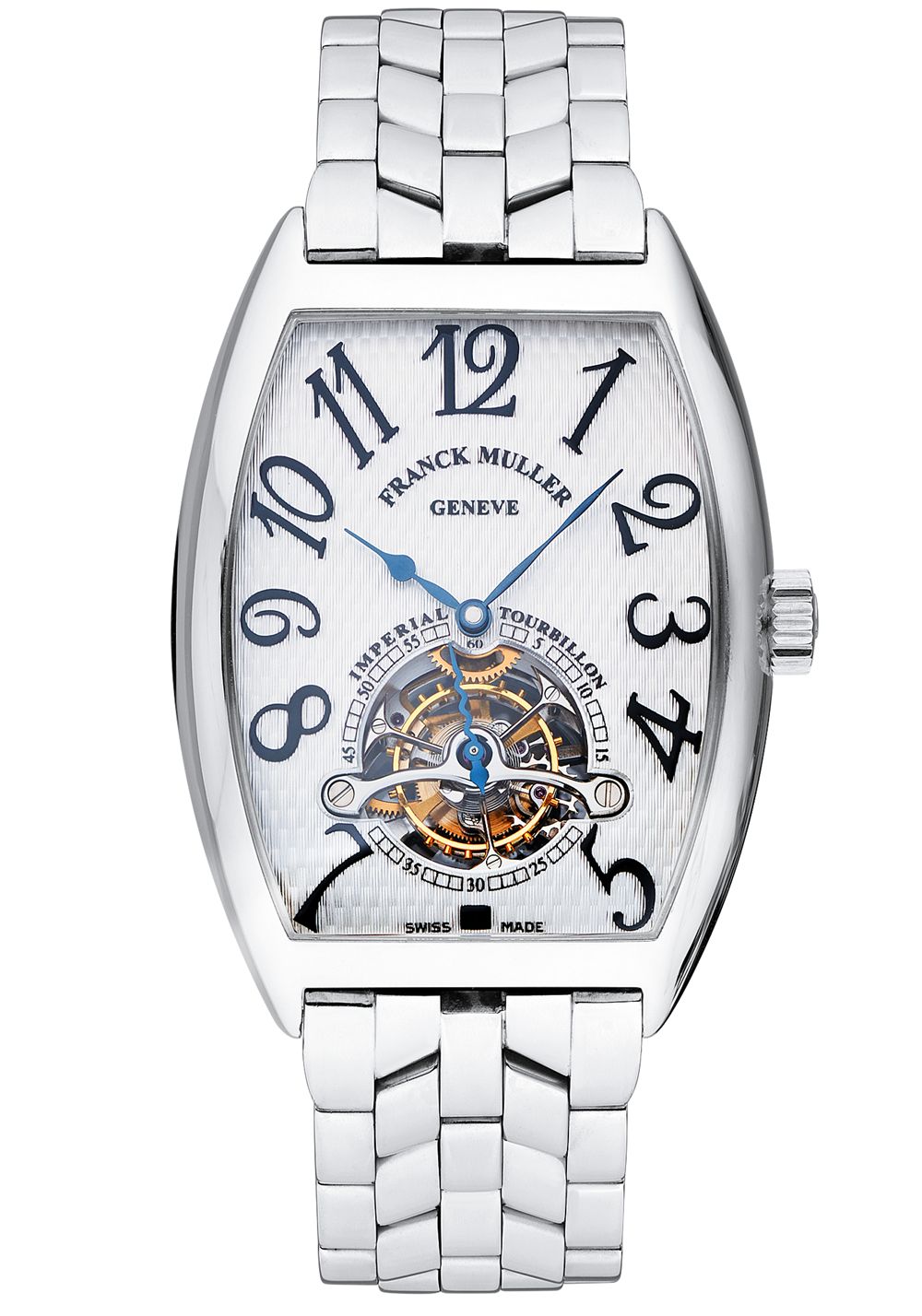 Franck Muller Casablanca Tourbillon Platinum Men's Watch - Premium Luxury Product