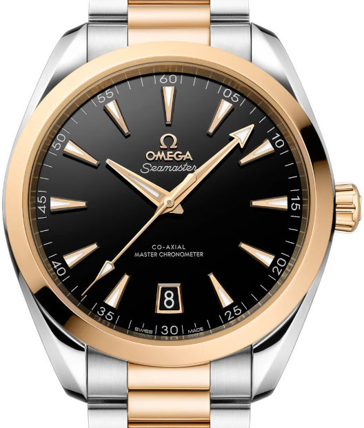 Omega Seamaster Aqua Terra Stainless steel & Moonshine™ gold Men's Watch