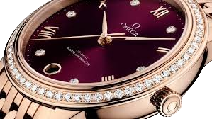 Omega De ville Prestige 18K Sedna™Gold & Diamonds Lady's Watch