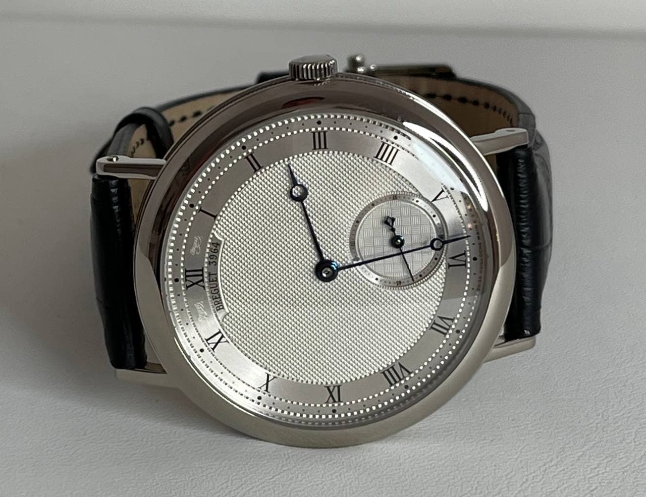 Breguet Classique 18K White Gold Mens Watch
