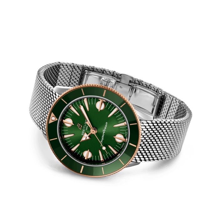 Breitling Superocean Heritage'57 Highlands 38 mm Stainless steel & 18K Red Gold Men's Watch