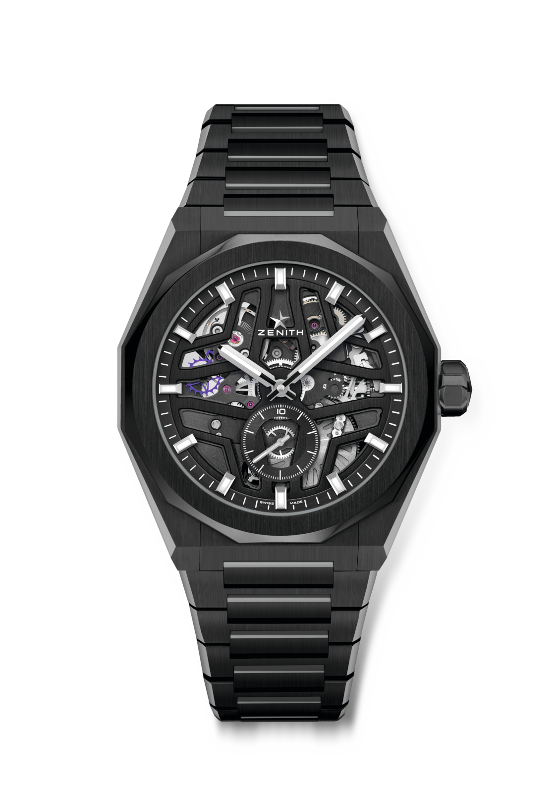 Zenith DEFY Skyline Skeleton Black Ceramic Men's Watch