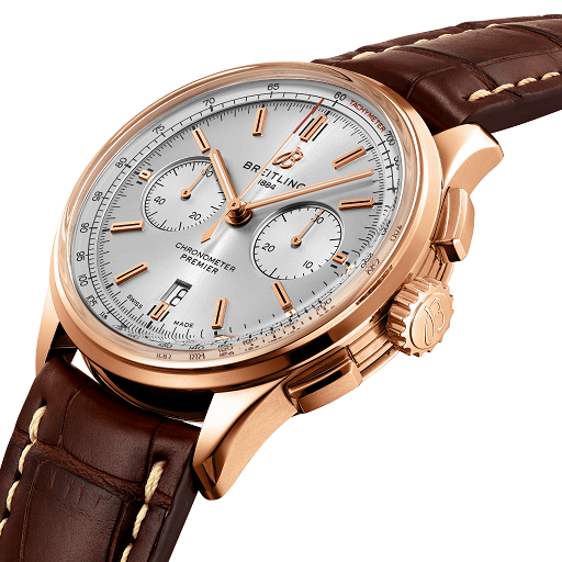 Breitling Premier B01 Chronograph 42 18K Red Gold Men's Watch