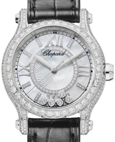 Chopard Happy Sport Joaillerie Ethical 18K White Gold & Diamonds Ladies Watch