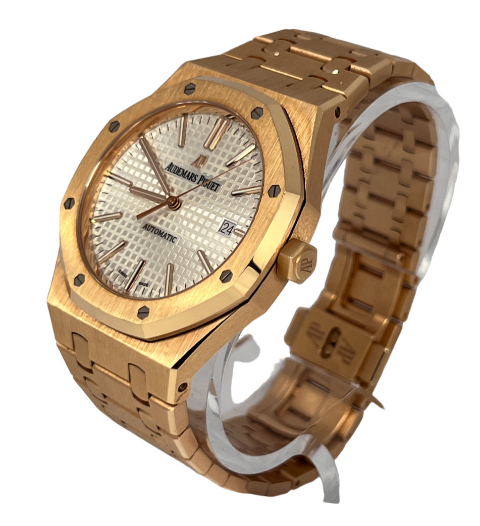 Audemars Piguet Royal Oak 18K Rose Gold Men's Watch