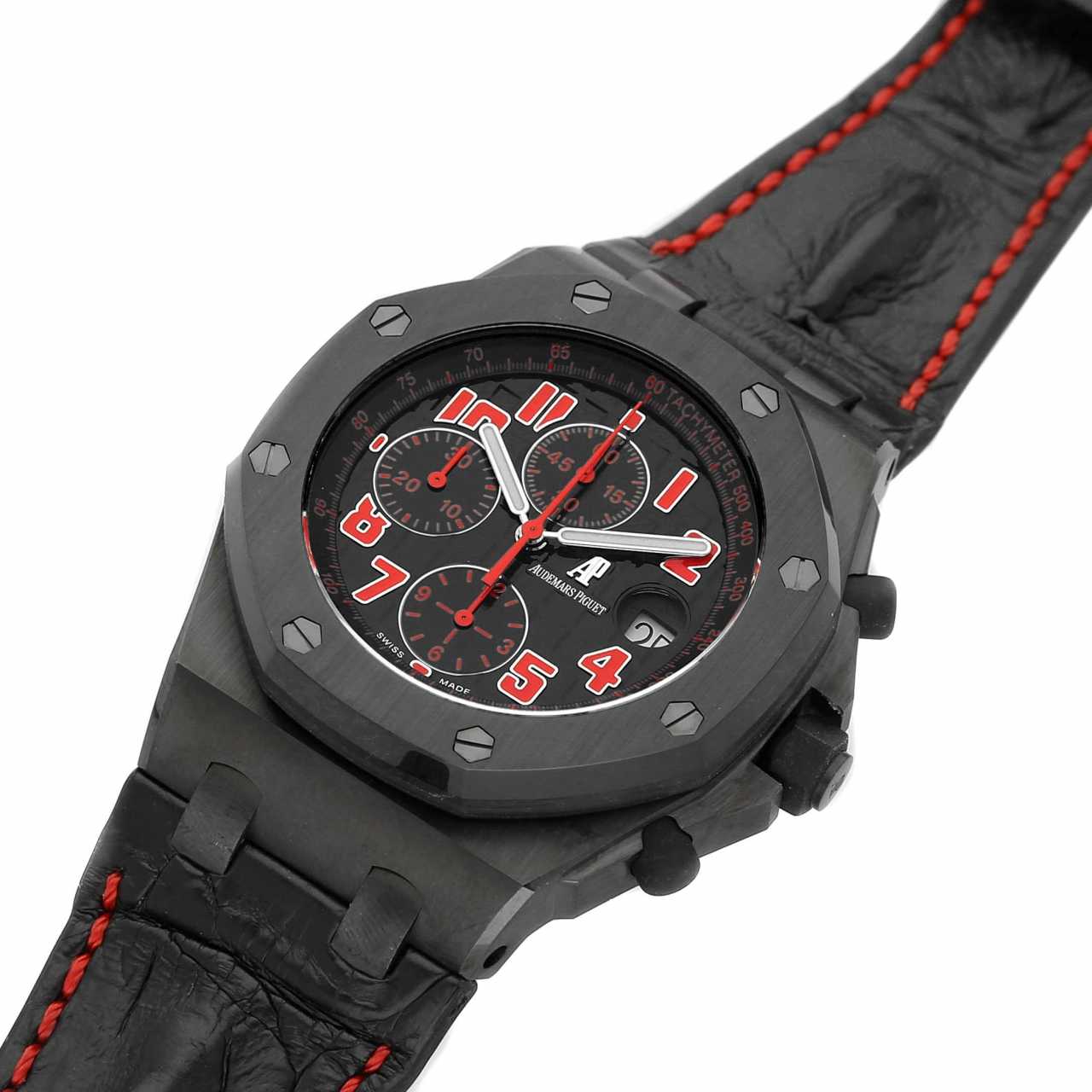 Audemars Piguet Royal Oak Offshore Chronograph Las Vegas Strip Stainless Steel Mens Watch