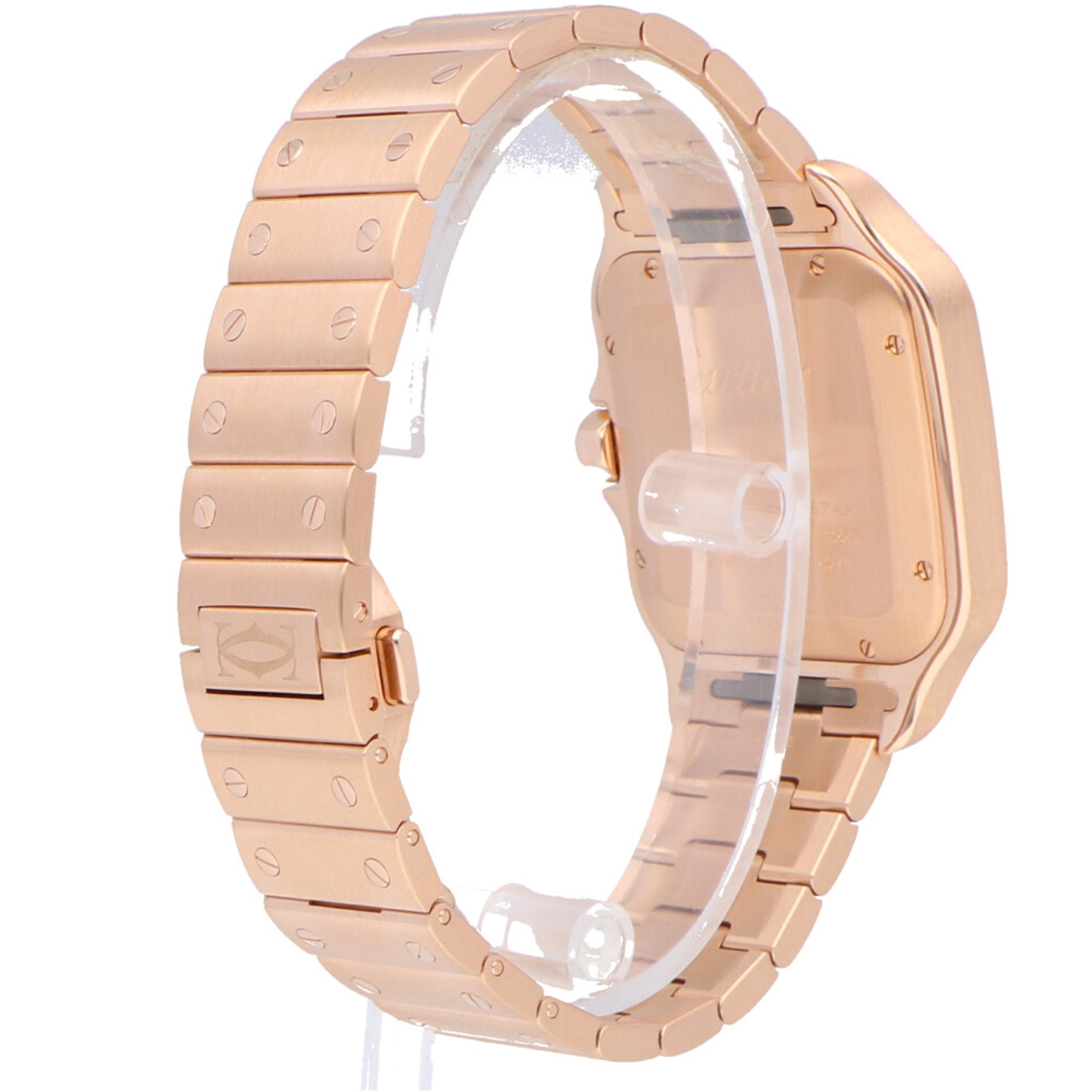 Cartier Santos Rose Gold Men's Watch