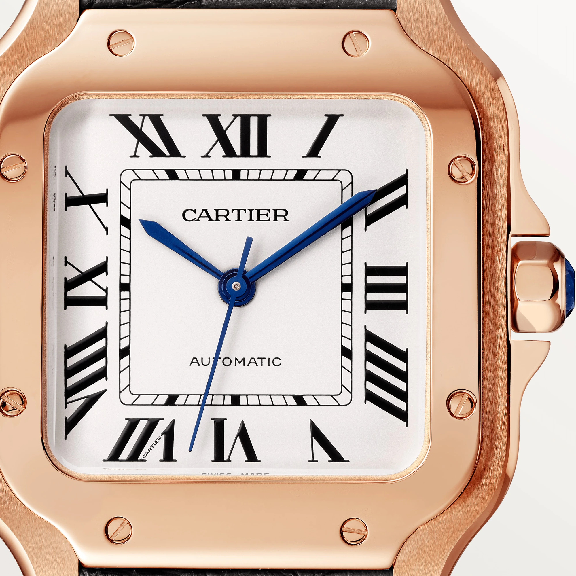 Cartier Santos Rose Gold Unisex Watch