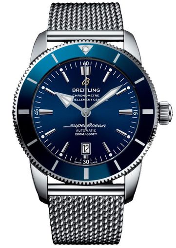 Breitling Superocean Heritage II Stainless Steel Men's Watch - Premium Luxury Product