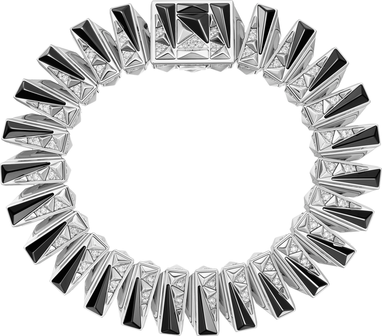 Cartier Libre White Gold & Diamonds & Spinels Lady's Watch - Premium Luxury Product