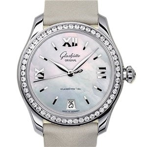 Glashutte Original Lady Collection Serenade Stainless steel & Diamonds Lady's Watch - Premium Luxury Product
