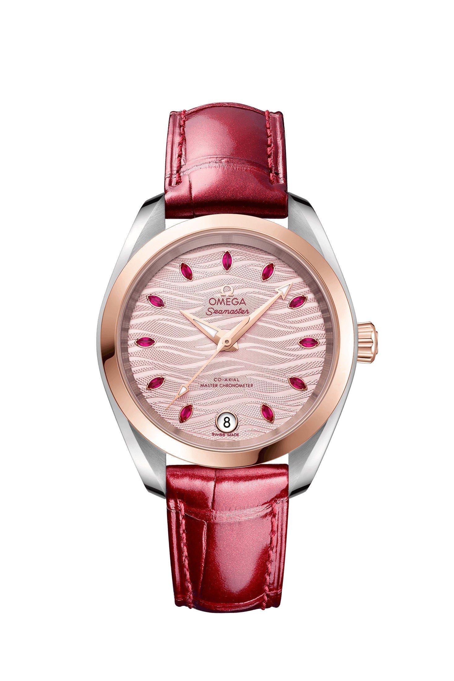Omega Seamaster Aqua Terra Stainless steel & 18K Sedna™ gold Lady's Watch - Premium Luxury Product
