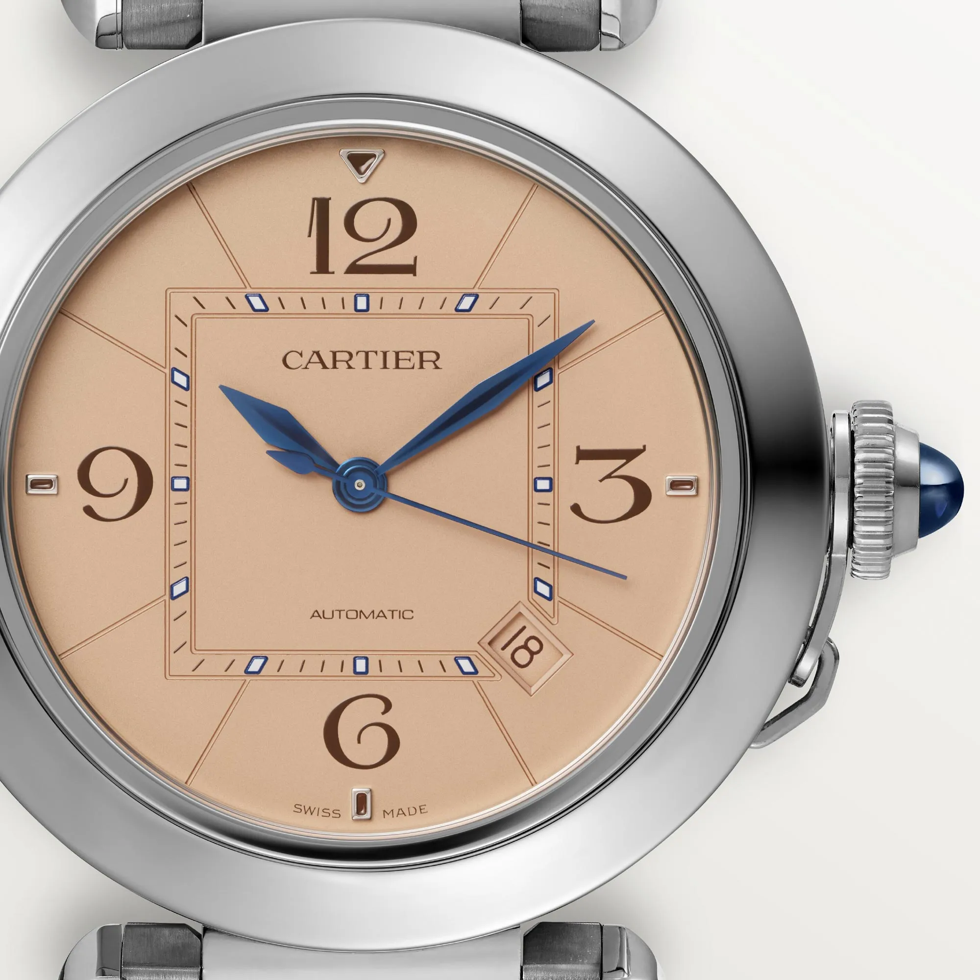 Cartier Pasha De Cartier Stainless steel Men's Watch