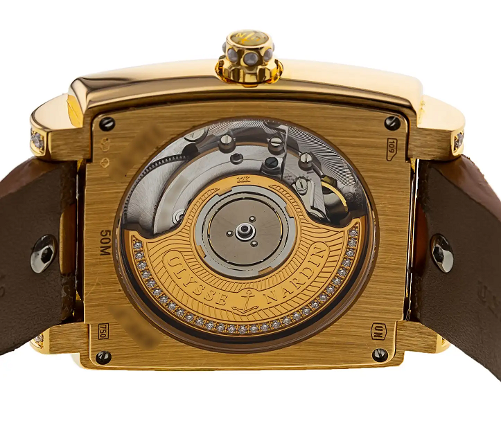 Ulysse Nardin Caprice 18K Rose Gold & Diamonds Ladies Watch