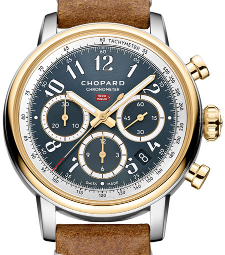 Chopard Mille Miglia Classic Chrongraph Stainless steel & 18K Yellow Gold Men's Watch - Premium Luxury Product