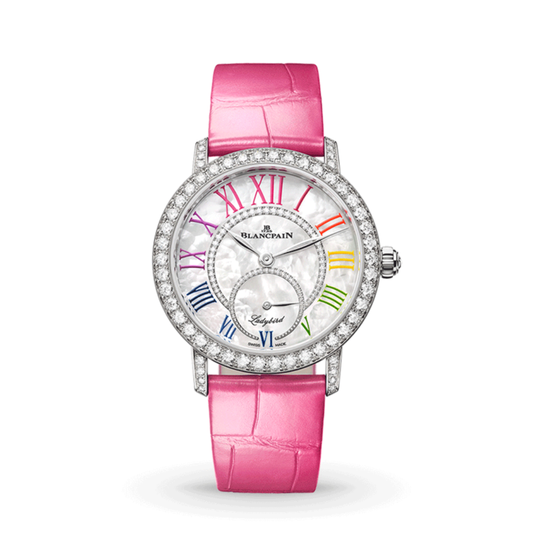 Blancpain Ladybird Colors 18K White Gold & Diamonds Lady's Watch - Premium Luxury Product