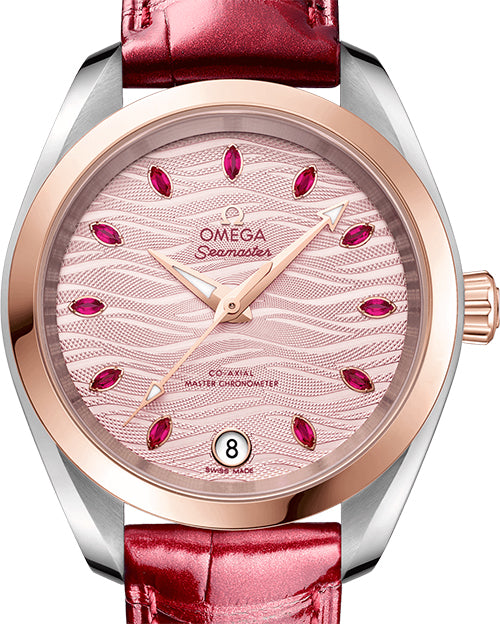 Omega Seamaster Aqua Terra Stainless steel & 18K Sedna™ gold Lady's Watch