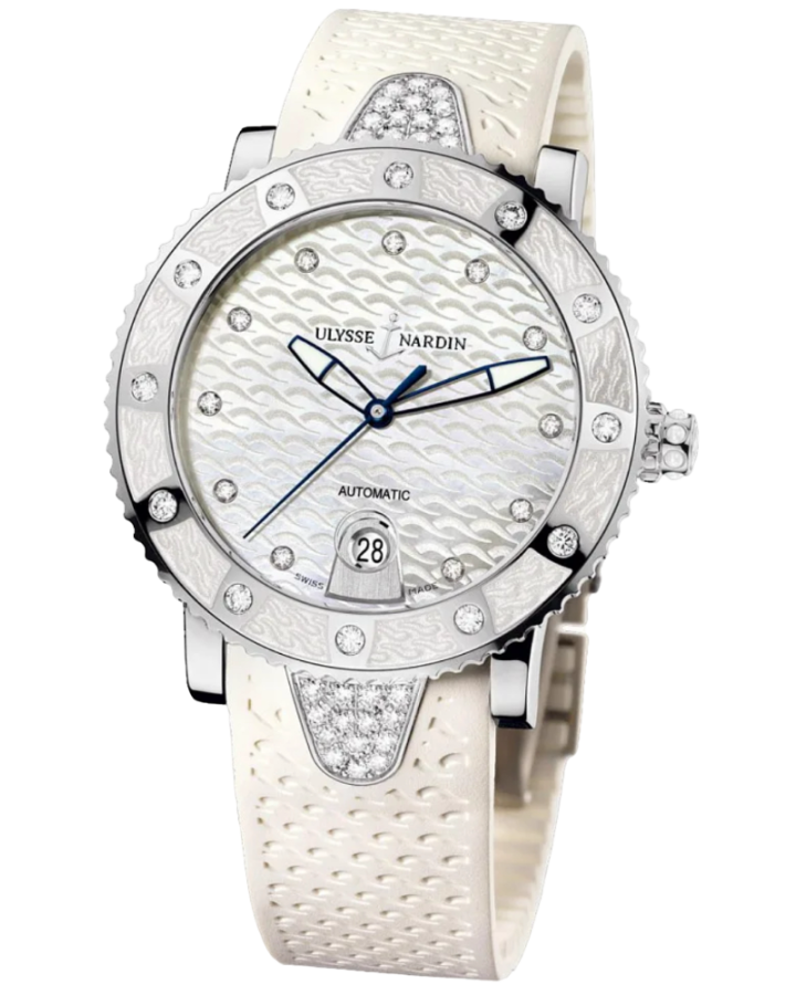 Ulysse Nardin Diver Starry Night Stainless steel & Diamonds Lady's Watch