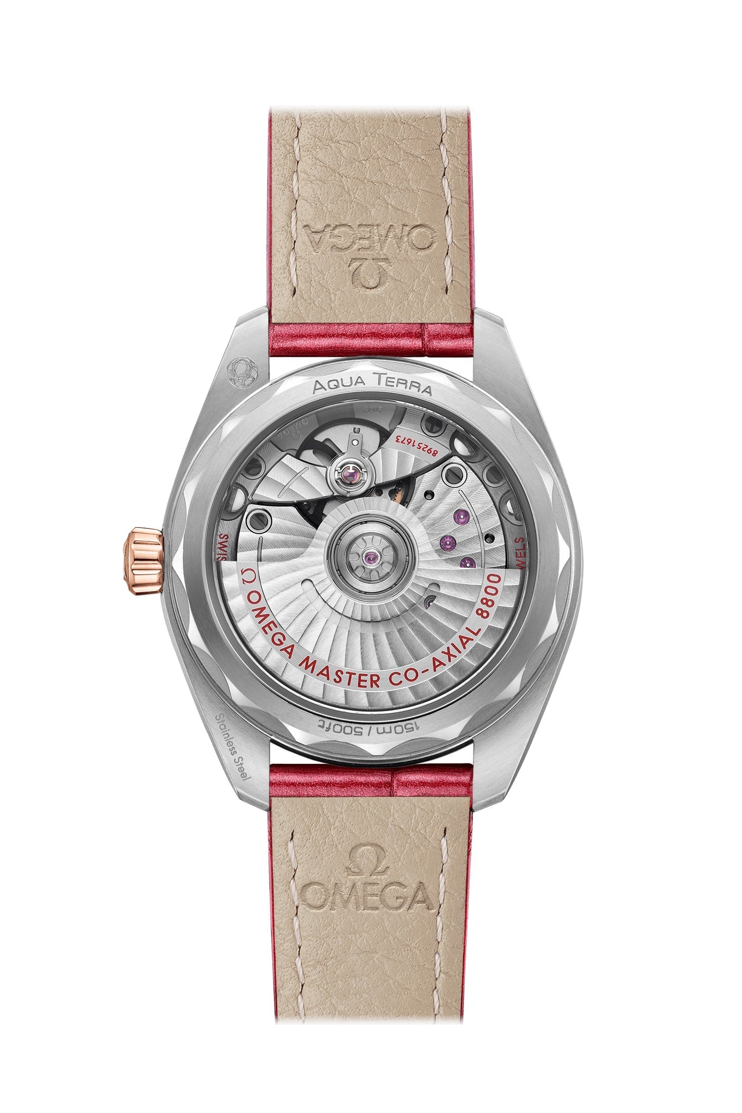 Omega Seamaster Aqua Terra Stainless steel & 18K Sedna™ gold Lady's Watch - Premium Luxury Product