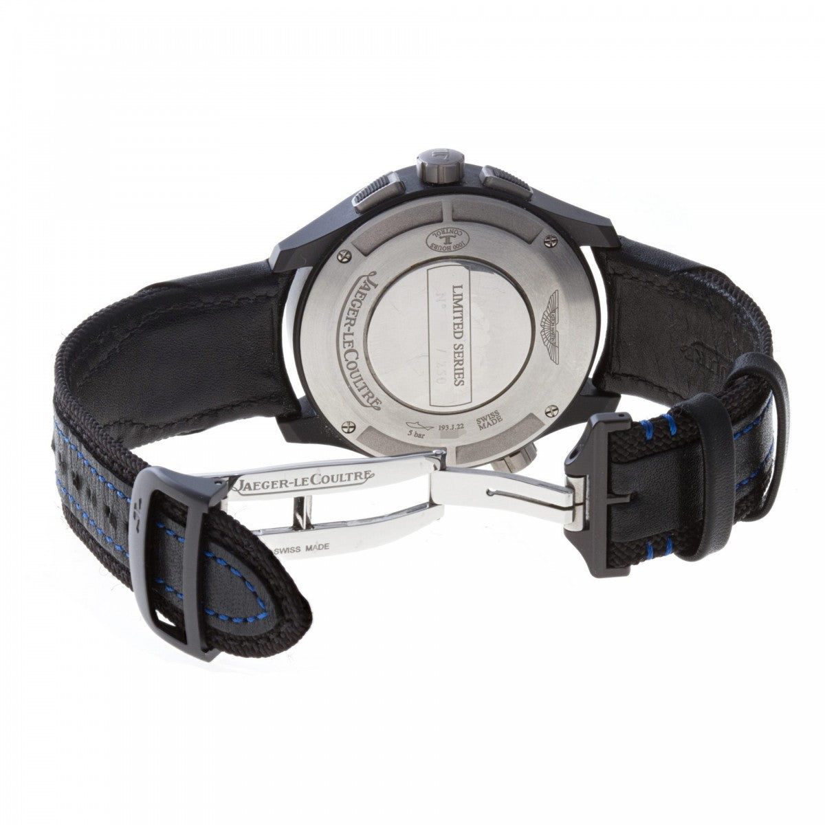 Jaeger-LeCoultre Amvox 5 World Chronograph Stainless steel & Rubber Men's Watch - Premium Luxury Product