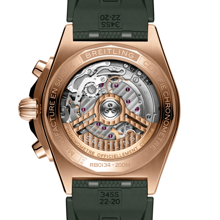 Breitling Chronomat Chronograph 18k Red Gold Men's Watch - Premium Luxury Product