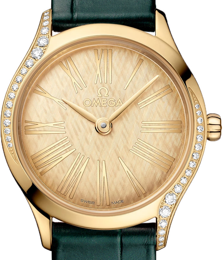 Omega De ville Mini Trésor 18K Moonshine™ Gold & Diamonds Lady's Watch