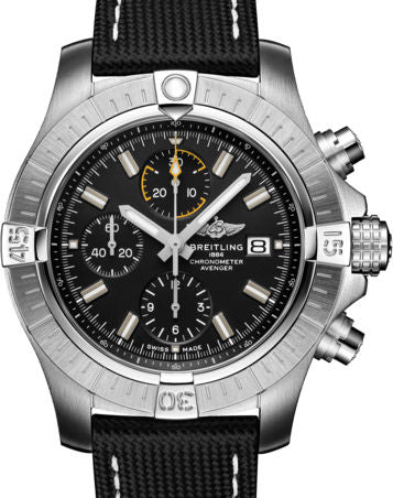Breitling Avenger Chronograph Stainless Steel Men's Watch - Premium Luxury Product