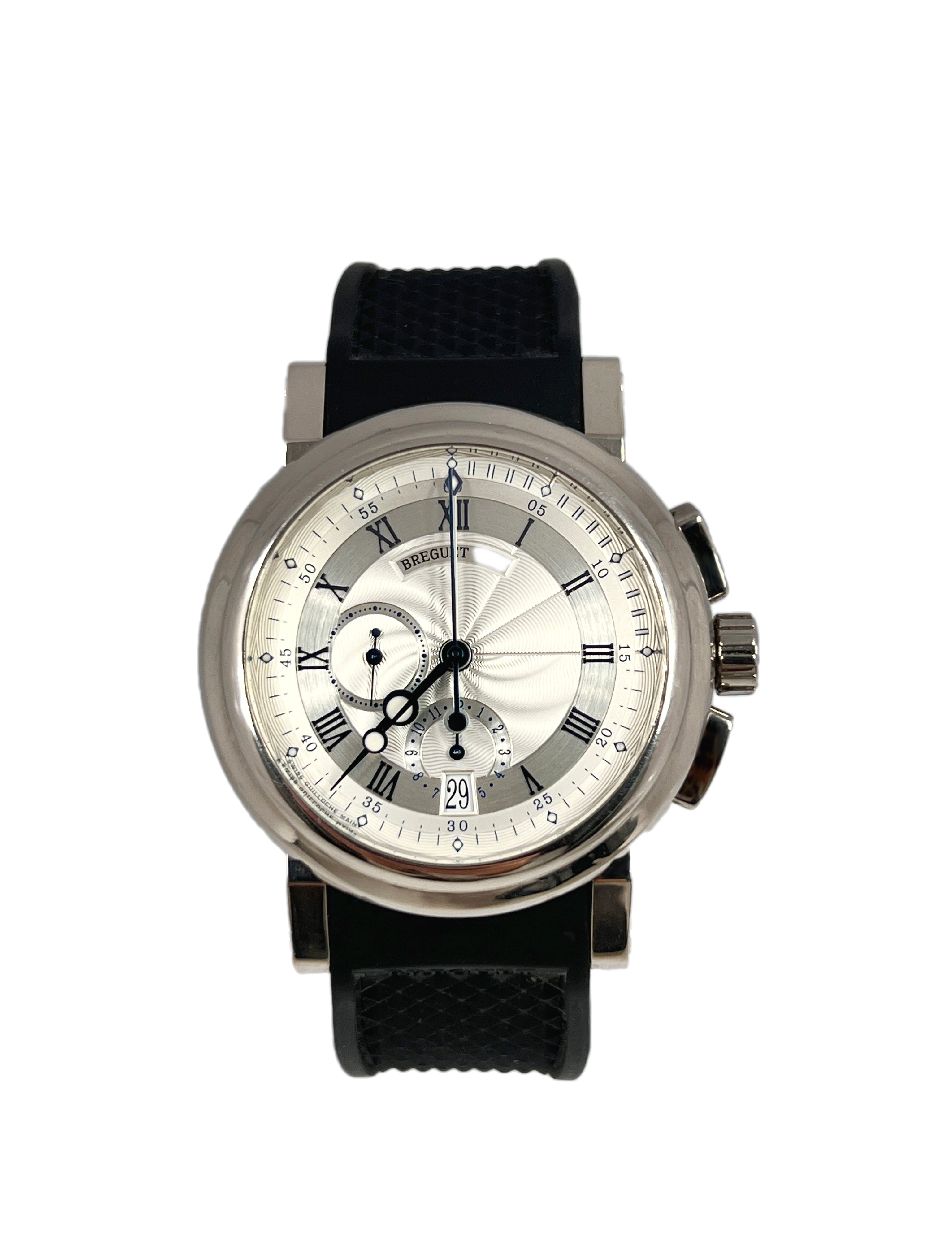 Breguet Marine 5827 18K White Gold Men's Watch