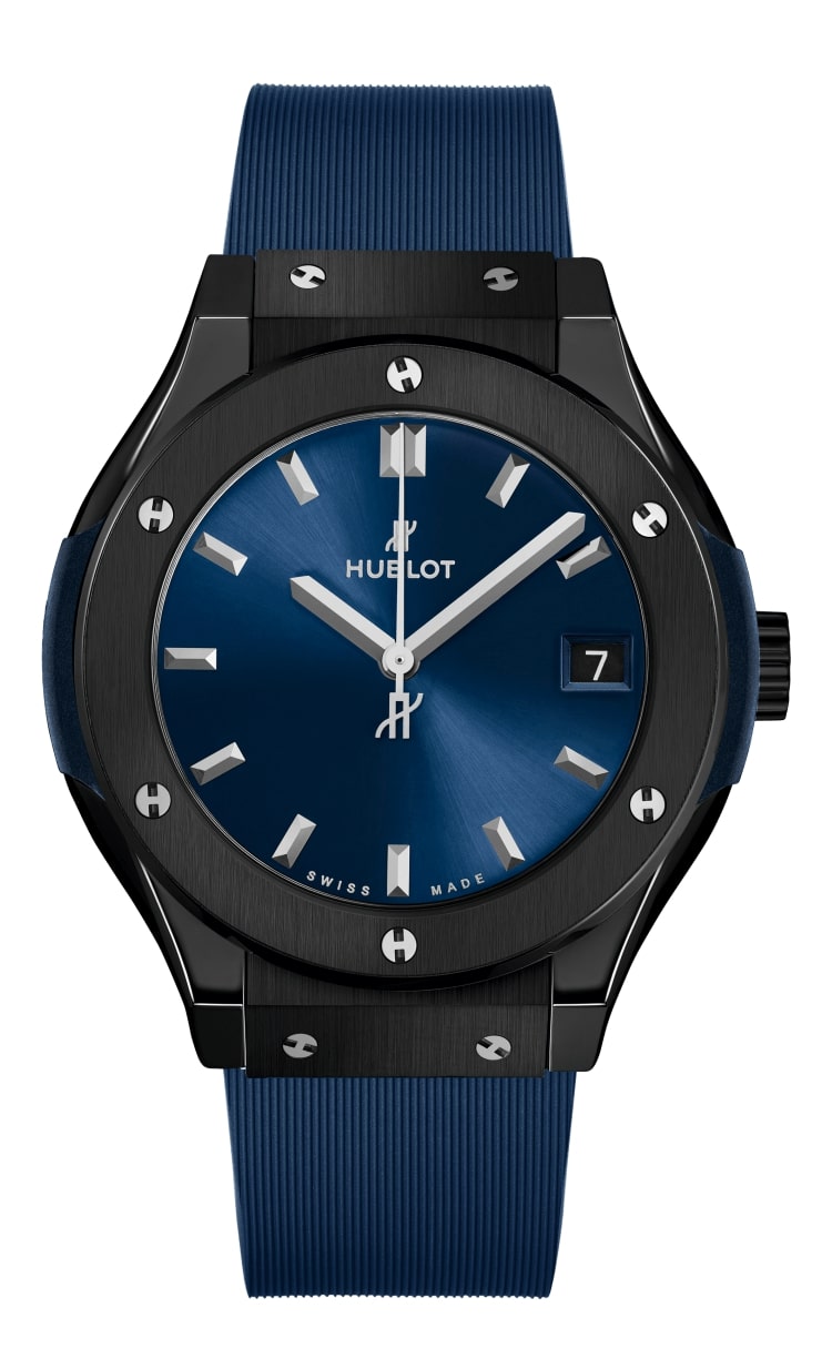 Hublot Classic Fusion Black Ceramic Quartz Watch - Premium Luxury Product