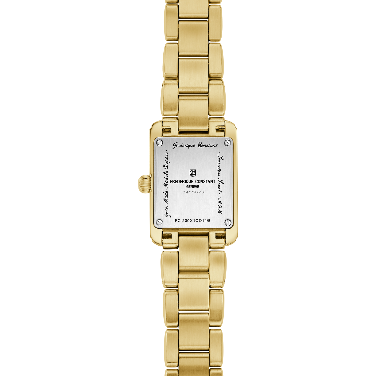 Frederique Constant Classics Carree Ladies FC-200MCD15B - Premium Luxury Product