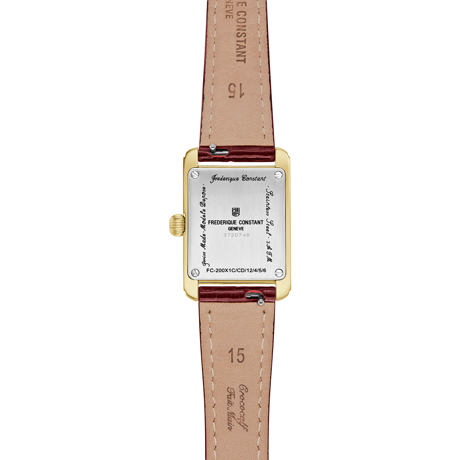 Frederique Constant Carrée FC-200MCD15R - Premium Luxury Product