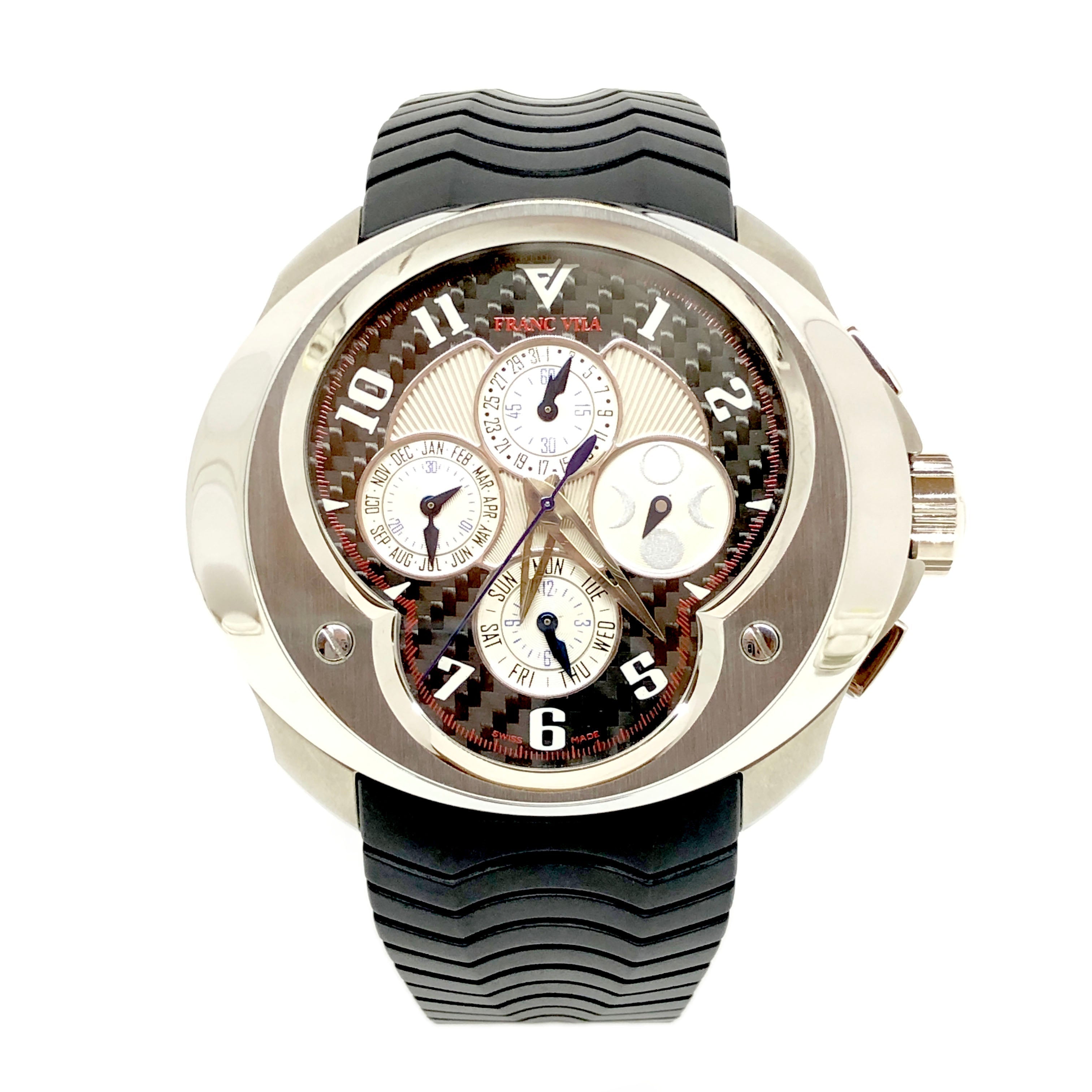 Franc Vila Esprit Unique Titanium and Stainless Steel Men's Watch - Premium Luxury Product